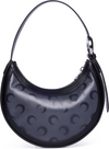 Marine Serre AOM Airbrushed Leather Eclips Mini Bag