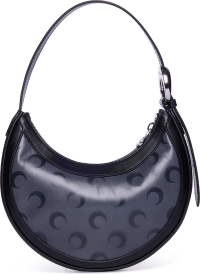 Marine Serre AOM Airbrushed Leather Eclips Mini Bag