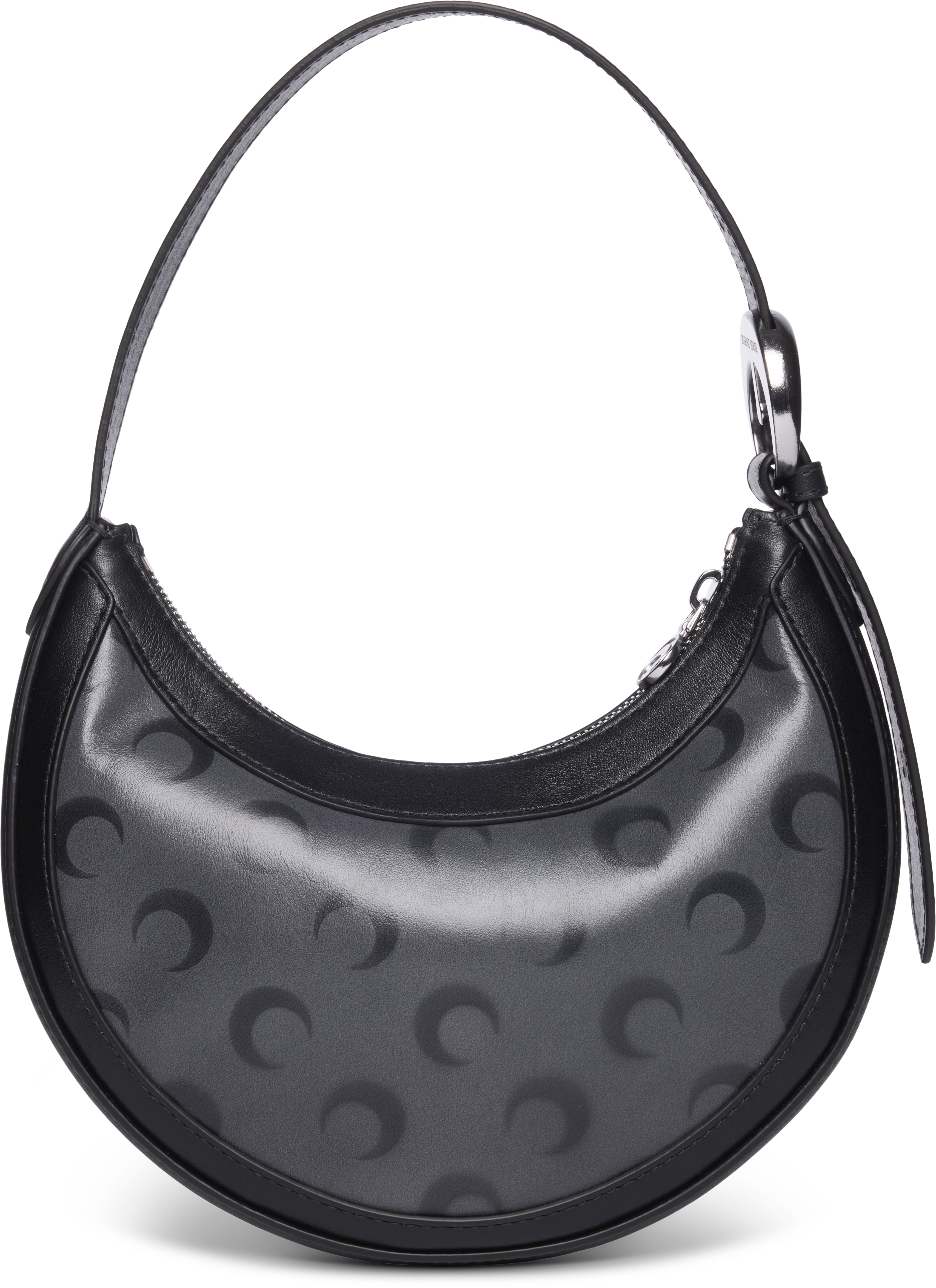 Marine Serre AOM Airbrushed Leather Eclips Mini Bag