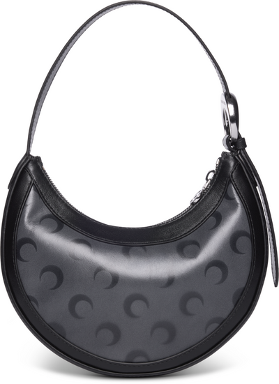 Marine Serre AOM Airbrushed Leather Eclips Mini Bag