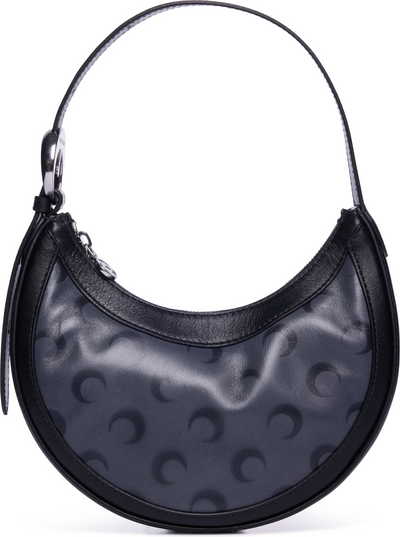 Marine Serre AOM Airbrushed Leather Eclips Mini Bag