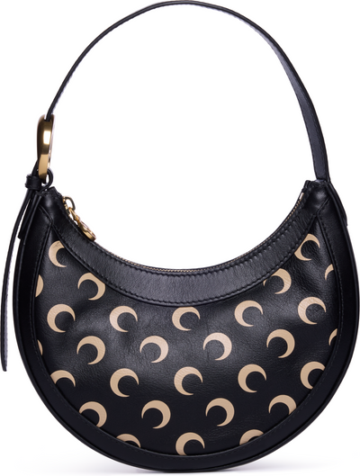 Marine Serre AOM Screen Print Leather Eclips Mini Bag
