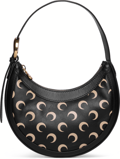 Marine Serre AOM Screen Print Leather Eclips Mini Bag