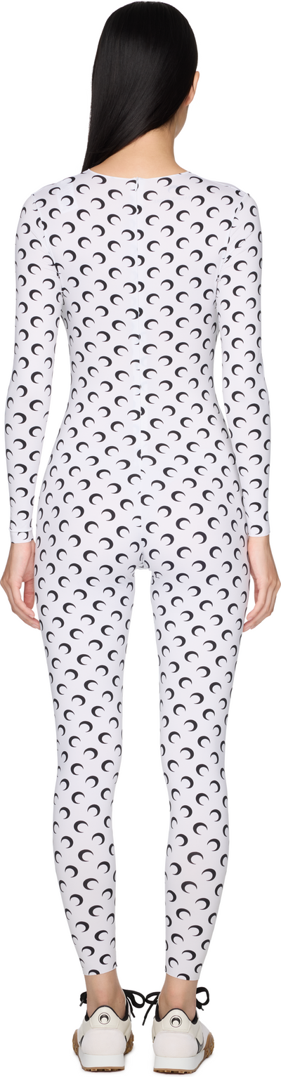 Marine Serre Recycled Jersey Moon Catsuit