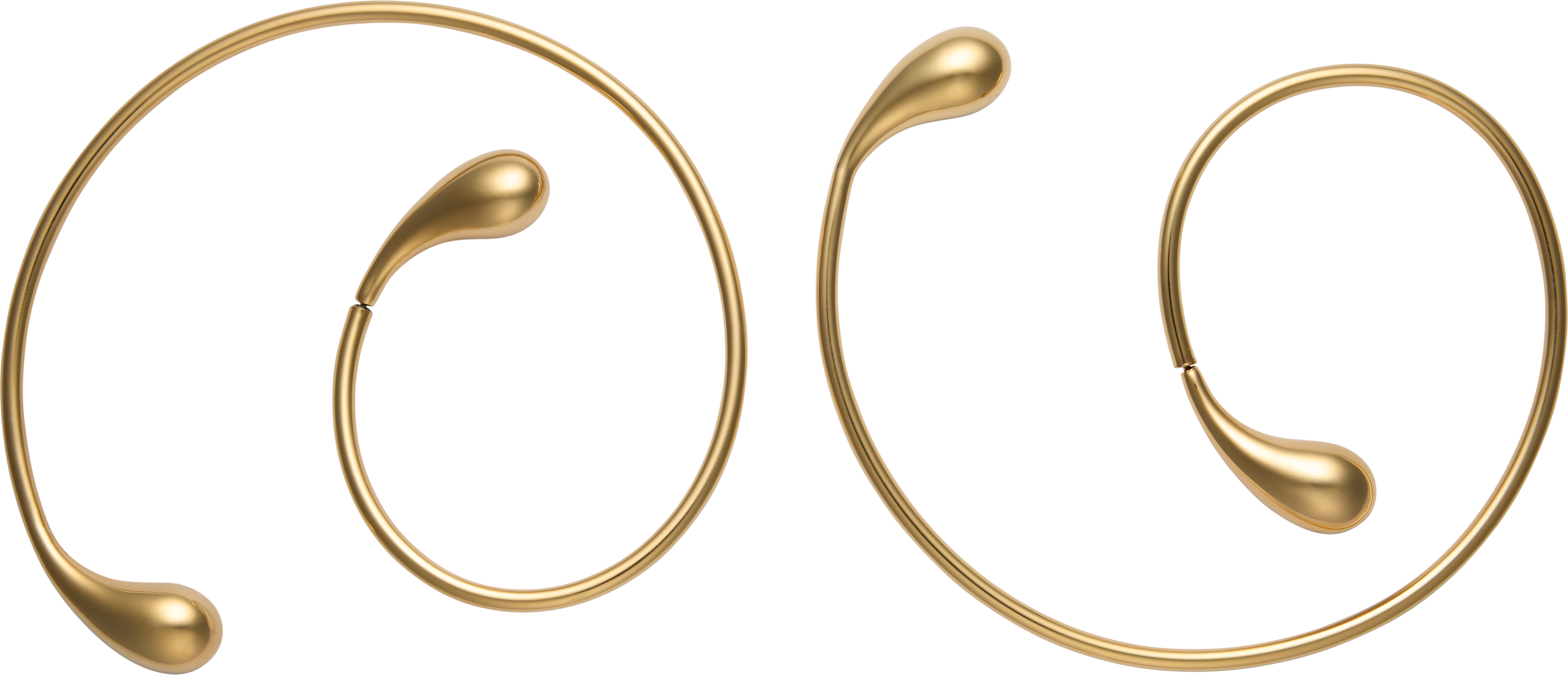 Hugo Kreit Pistil Mega Hoop Earrings