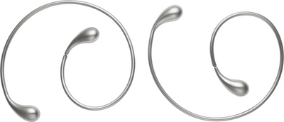Hugo Kreit Pistil Mega Hoop Earrings