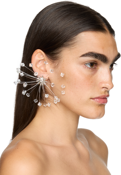 Hugo Kreit Crystal Ball Earrings