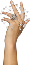 Hugo Kreit Crystal Ball Ring