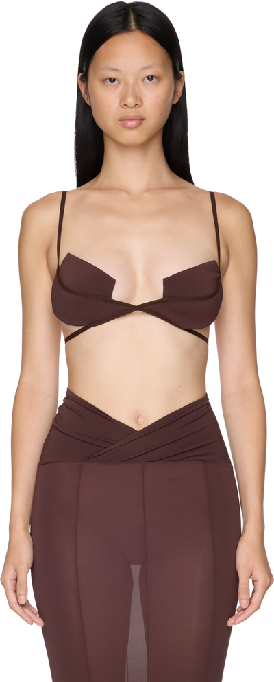 Nensi Dojaka Rectangular Padded Bra Top