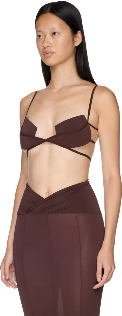 Nensi Dojaka Rectangular Padded Bra Top