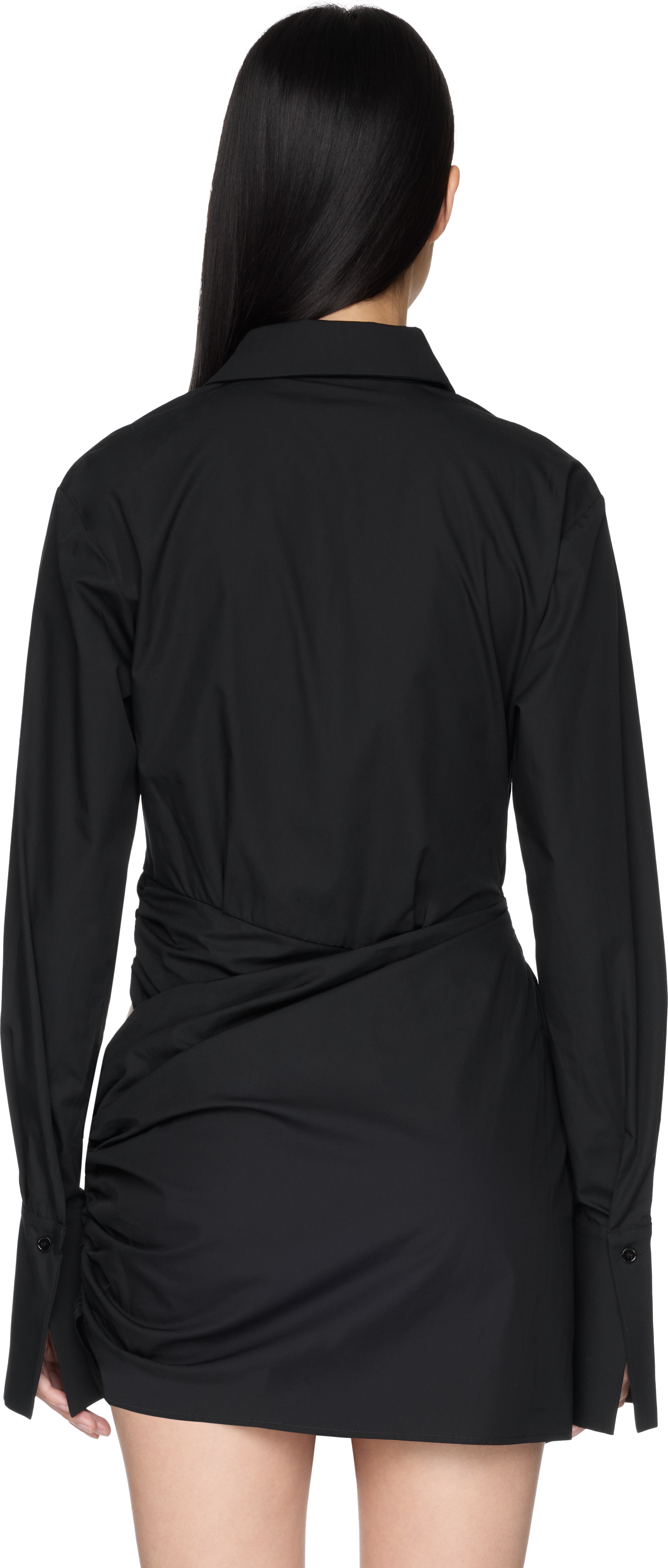 Nensi Dojaka Asymmetrical Draped Shirt