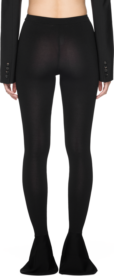 Nensi Dojaka Fitted Flared Cuff Legging Pants