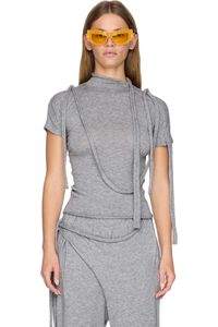 Picture of Strap Knit T-Shirt