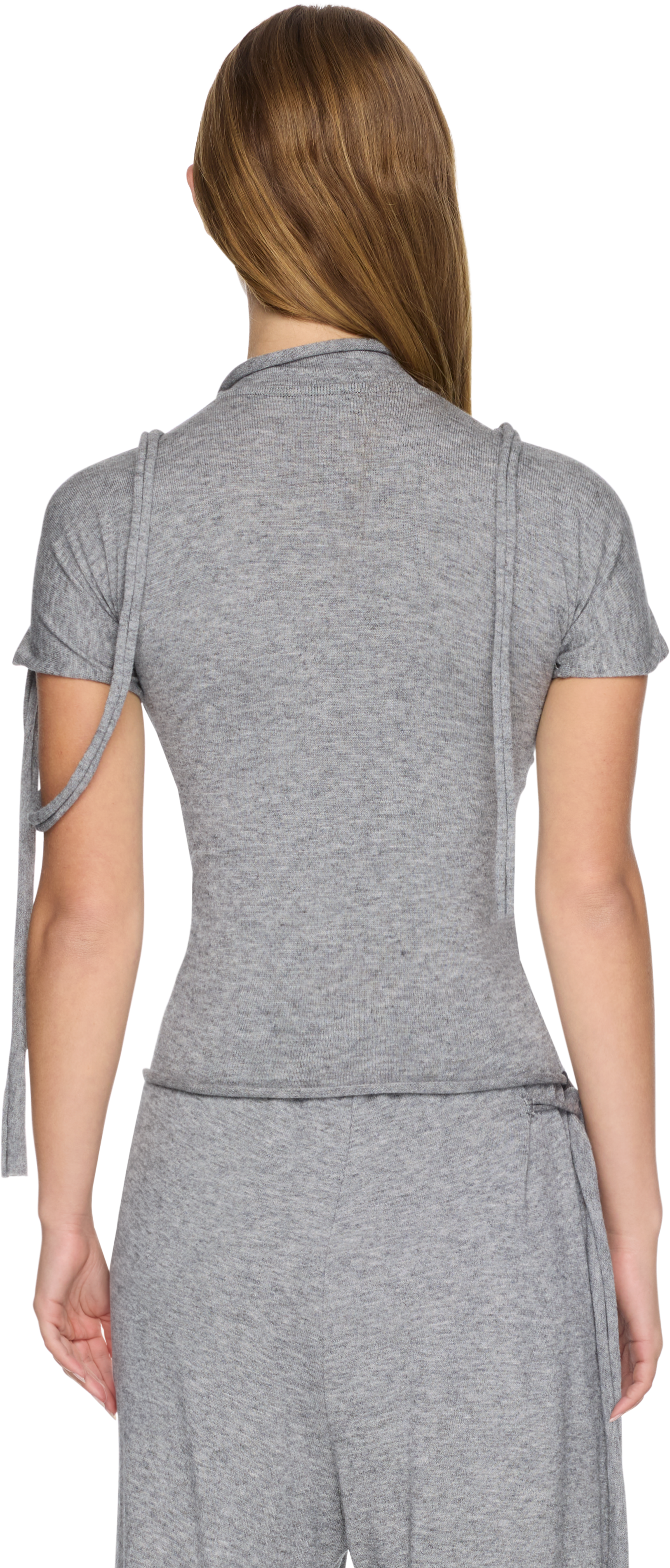 Ottolinger Strap Knit T-Shirt