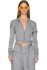 Picture of Strappy Knit Cardigan Sweater