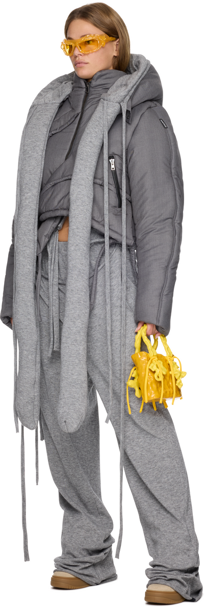 Ottolinger Deconstructed Cropped Puffer Jacket