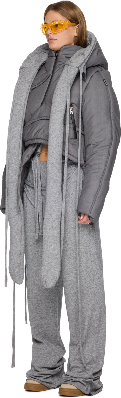 Ottolinger Deconstructed Cropped Puffer Jacket