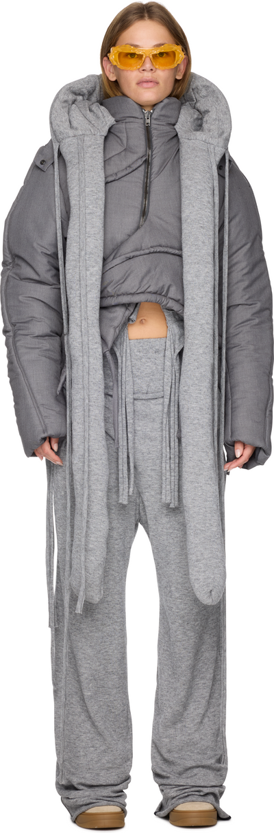 Ottolinger Deconstructed Cropped Puffer Jacket