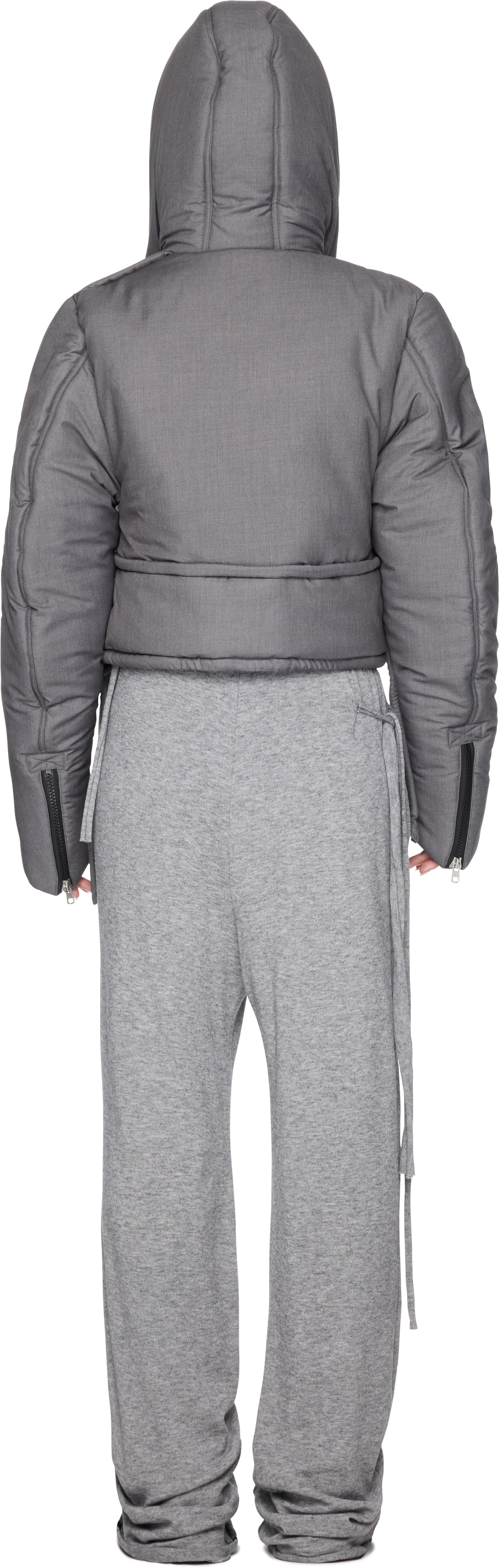 Ottolinger Deconstructed Cropped Puffer Jacket