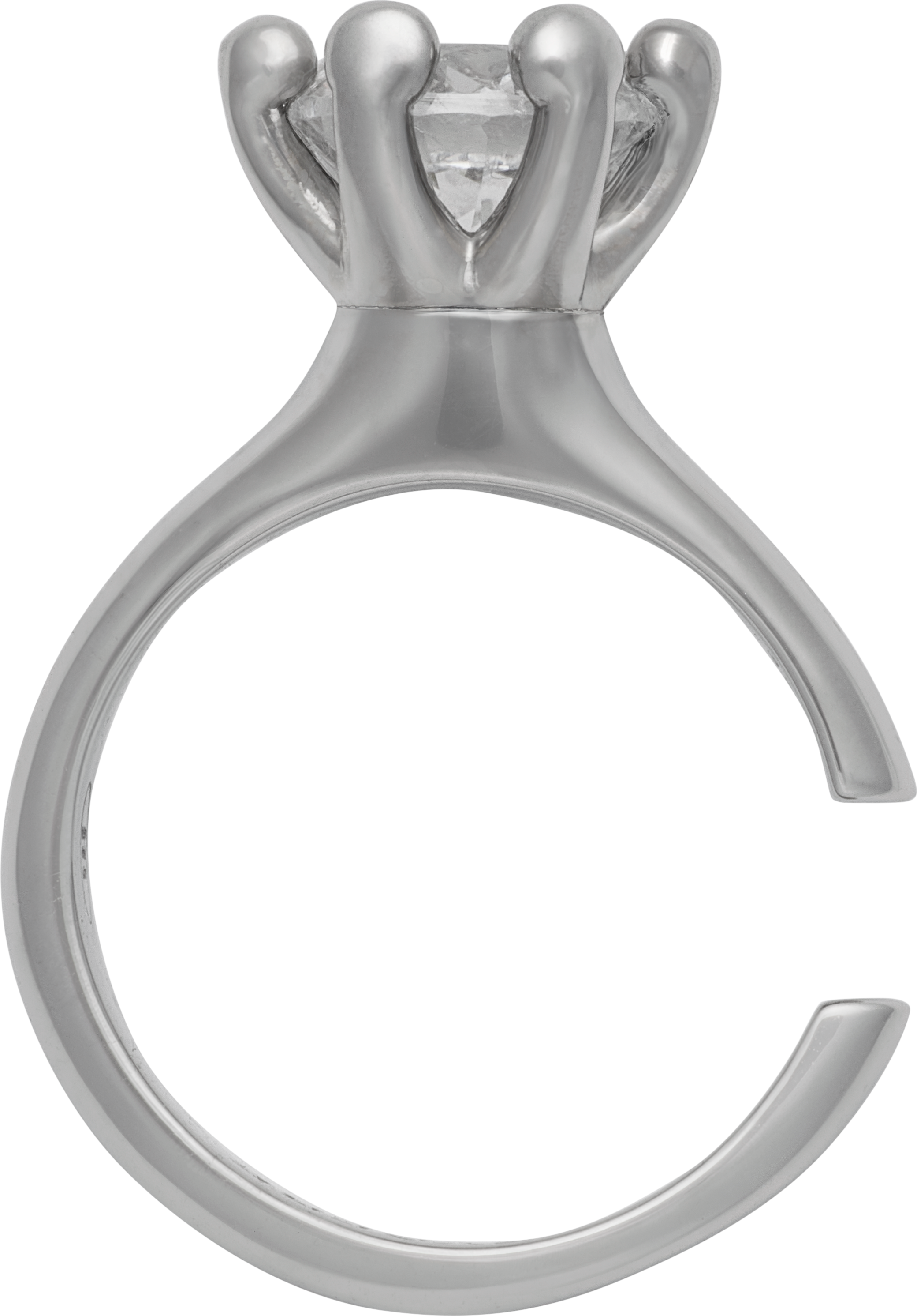 D'heygere Solitaire Ear Cuff Earring