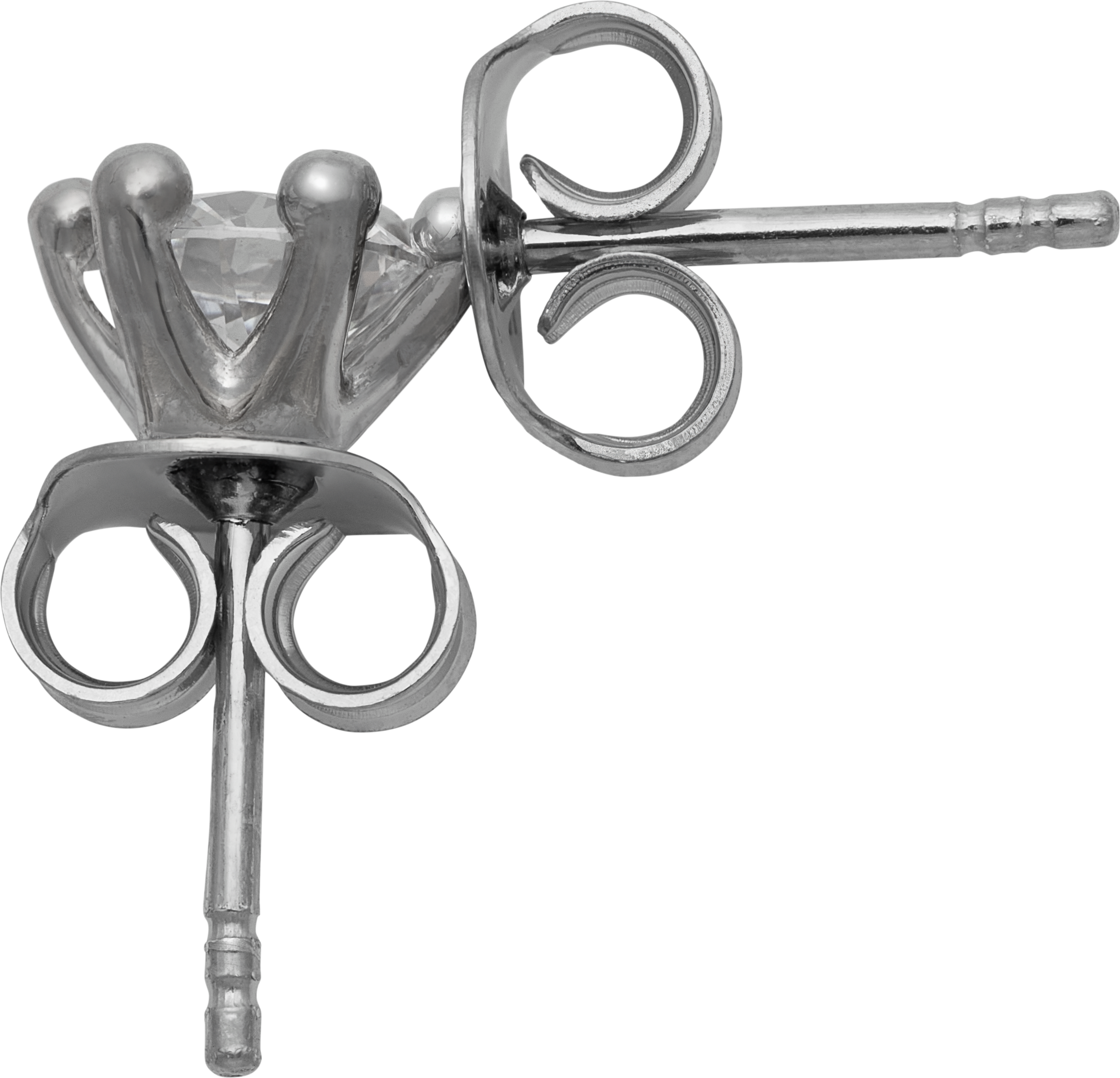 D'heygere Double Solitaire Stud Earrings