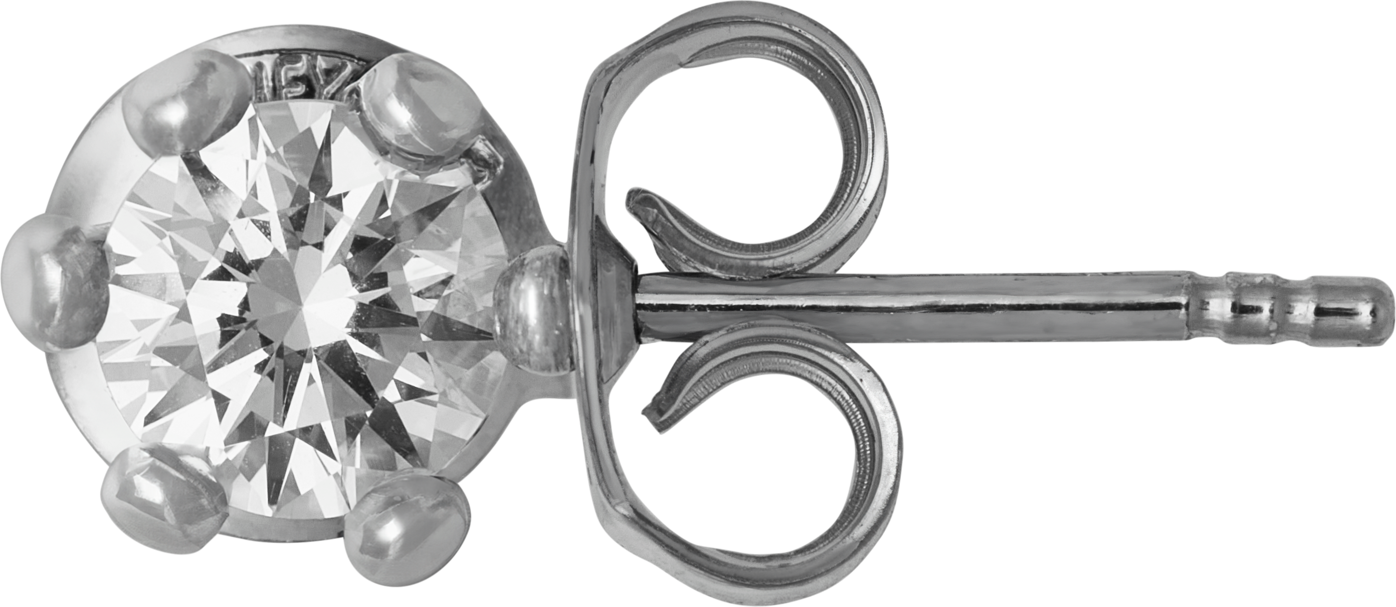 D'heygere Double Solitaire Stud Earrings