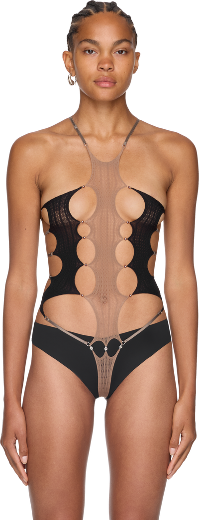 Rui Sheer String Bodysuit
