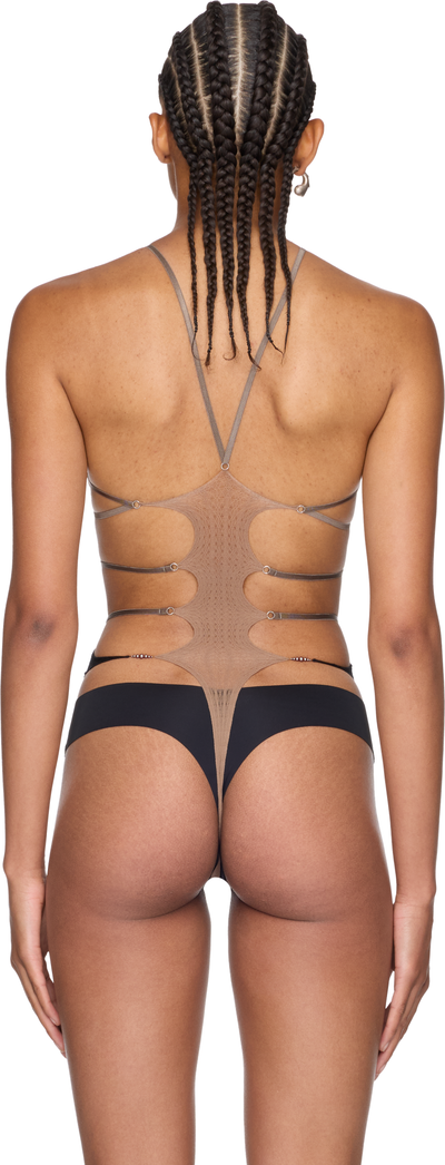 Rui Sheer String Bodysuit