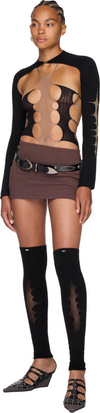 RUIbuilt Sheer String Bodysuit