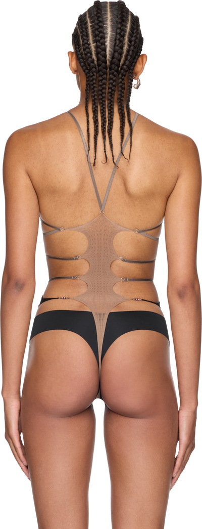 Rui Sheer String Bodysuit