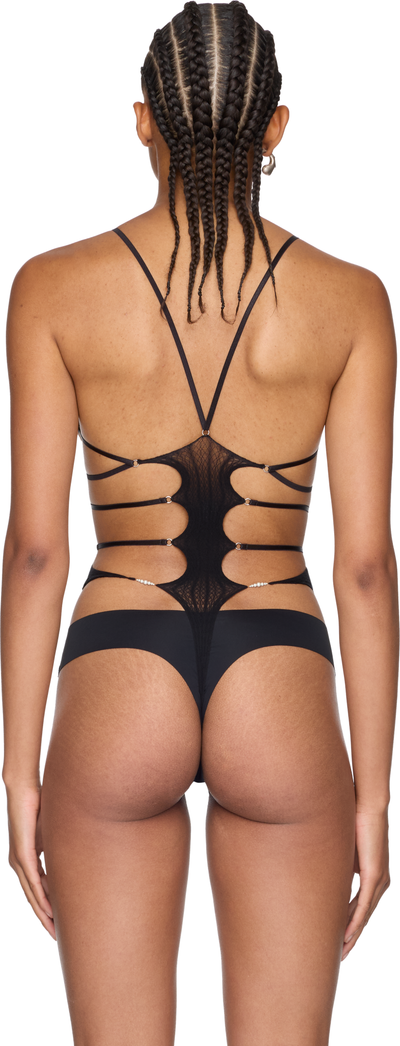 RUIbuilt Sheer String Bodysuit