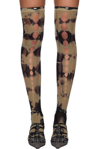 Picture of Tie-Dye Thigh-High Socks
