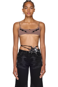 Picture of Thorn Intarsia Crop Top