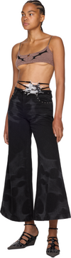 RUIbuilt Thorn Intarsia Crop Top