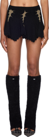 RUIbuilt Thorn Intarsia Mini Skirt