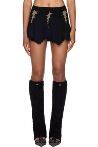 Picture of Thorn Intarsia Mini Skirt