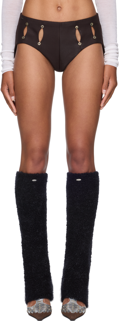 RUIbuilt Cutout Mini Shorts