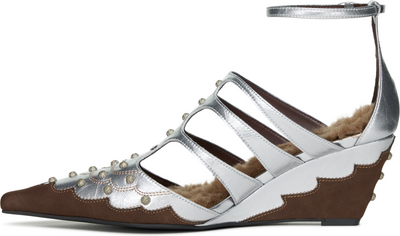 RUIbuilt Rivet Wedge Heels