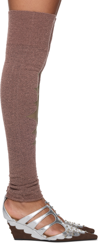 RUIbuilt Thorn Intarsia Leg Warmers