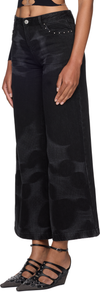 RUIbuilt Denim Print Baggy Jeans