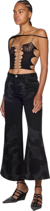 RUIbuilt Denim Print Baggy Jeans