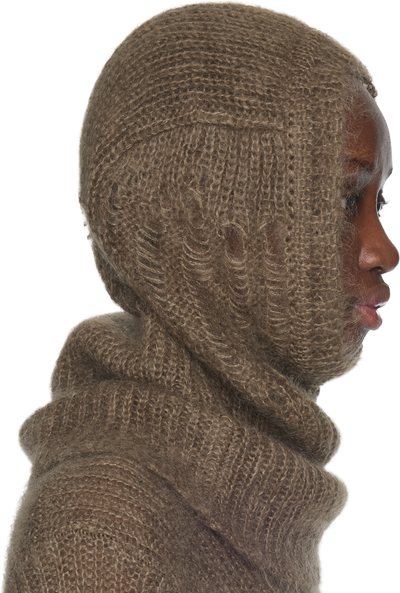 Ann Demeulemeester Botilda Mohair Balaclava