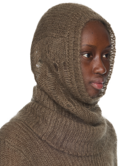 Ann Demeulemeester Botilda Mohair Balaclava