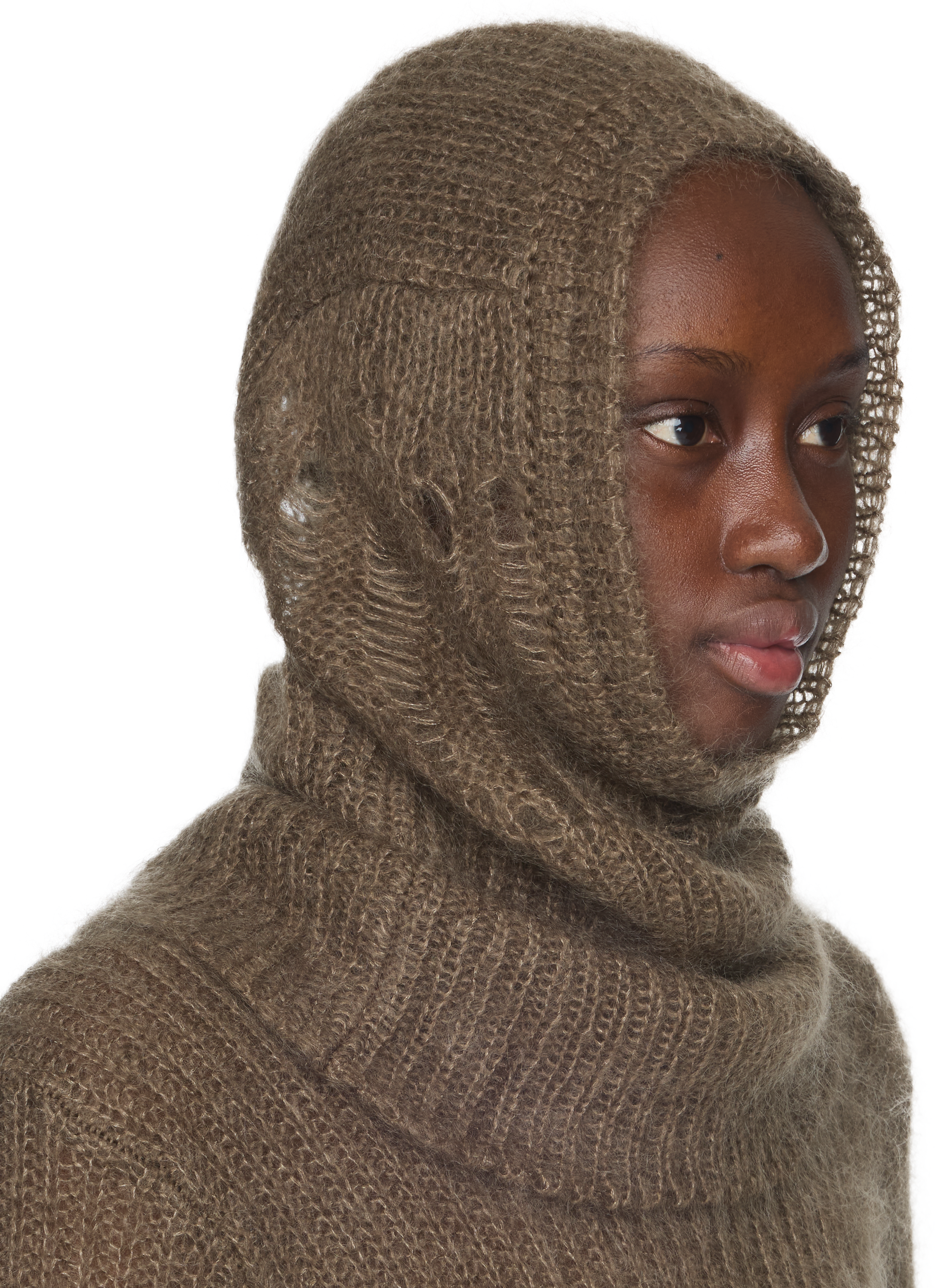 Ann Demeulemeester Botilda Mohair Balaclava