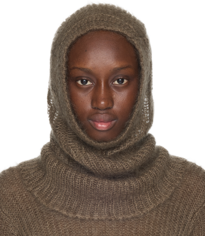 Ann Demeulemeester Botilda Mohair Balaclava