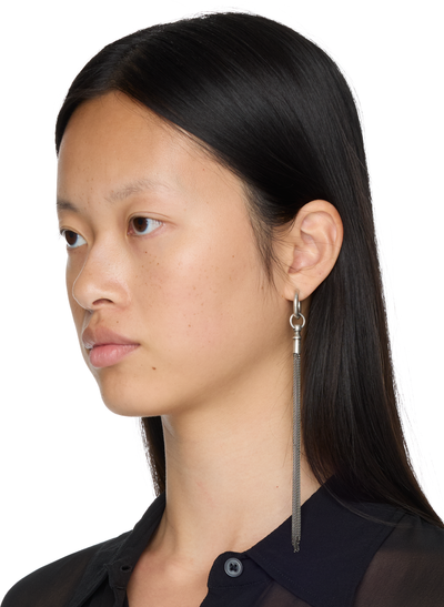 Ann Demeulemeester Rauna Chain Tassel Earrings