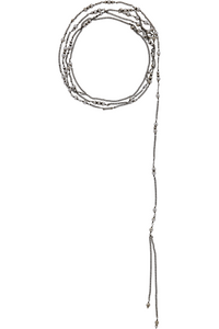 Picture of Fria Silver Long Chain Necklace