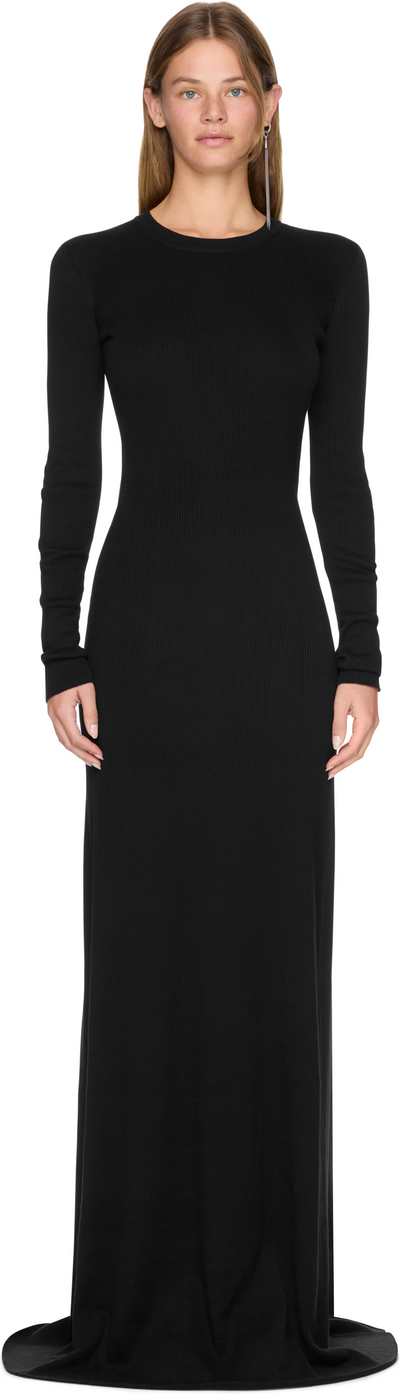 Ann Demeulemeester Eva Long Open Back Knitted Dress