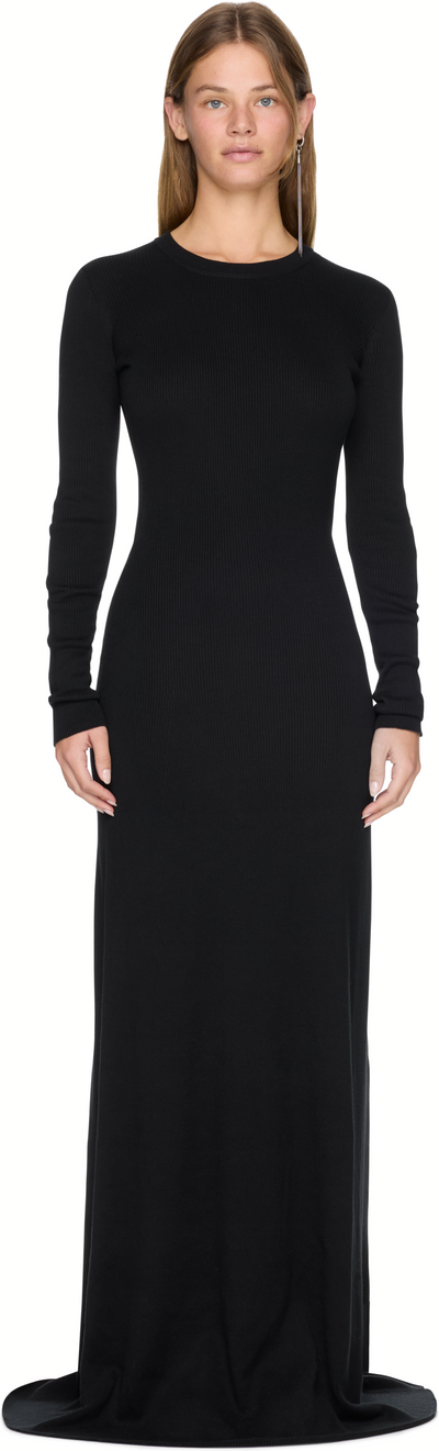 Ann Demeulemeester Eva Long Open Back Knitted Dress