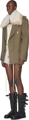 Ann Demeulemeester Livia Shearling Collar